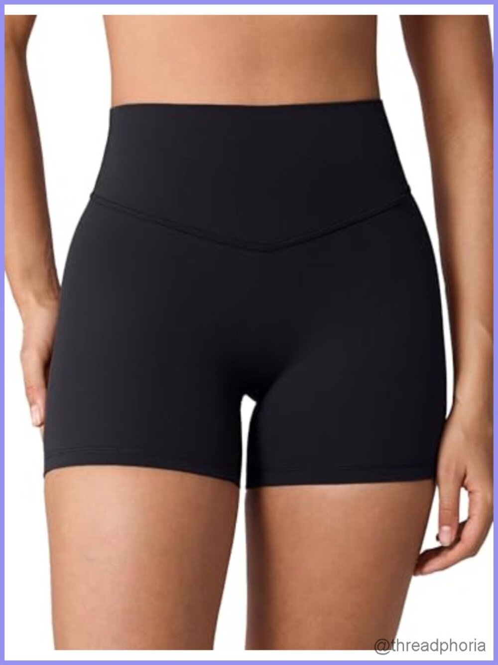Hugcurve High Waist Biker Shorts 4" Inseam Buttery Soft 4-Way Stretch